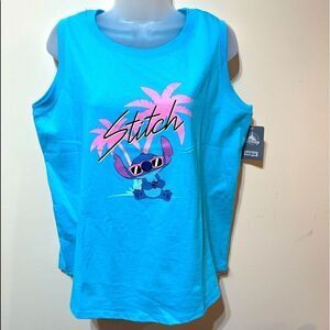 Disney Parks Stitch Tank Top size L NWT
